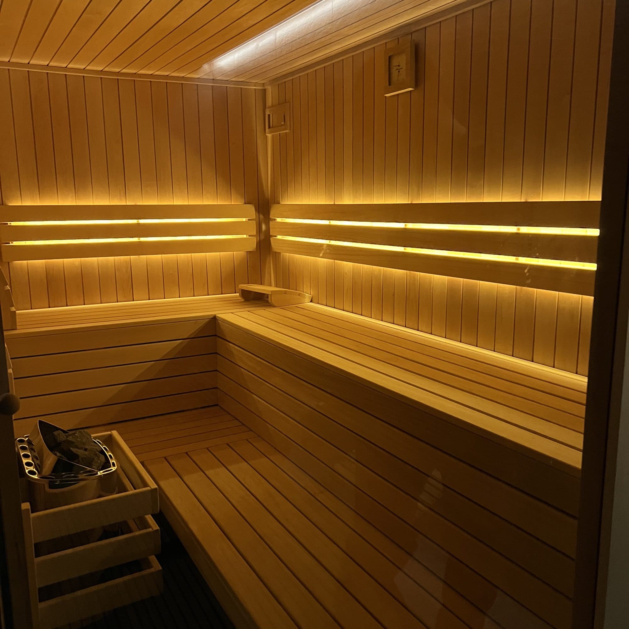 Soukromá infrasauna v budově